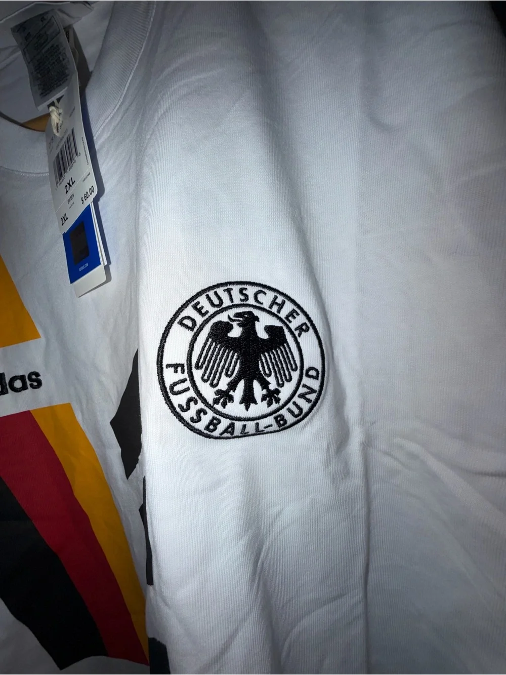 Adidas Germany T-Shirt Size 2XL